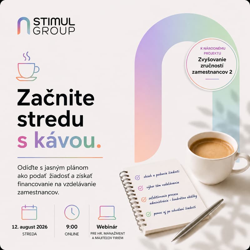 Cover Image for Národný projekt „Zvyšovanie zručností zamestnancov 2“