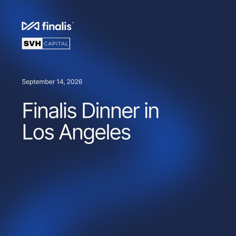 Cover Image for Finalis Dinner in Los Angeles