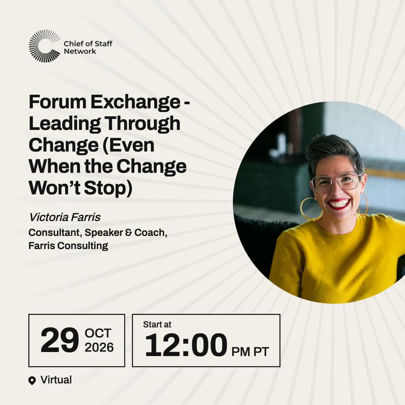 Cover Image for Leading Through Change (Even When the Change Won't Stop)