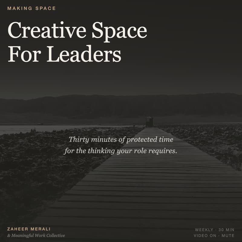 Cover Image for Creative Space For Leaders
