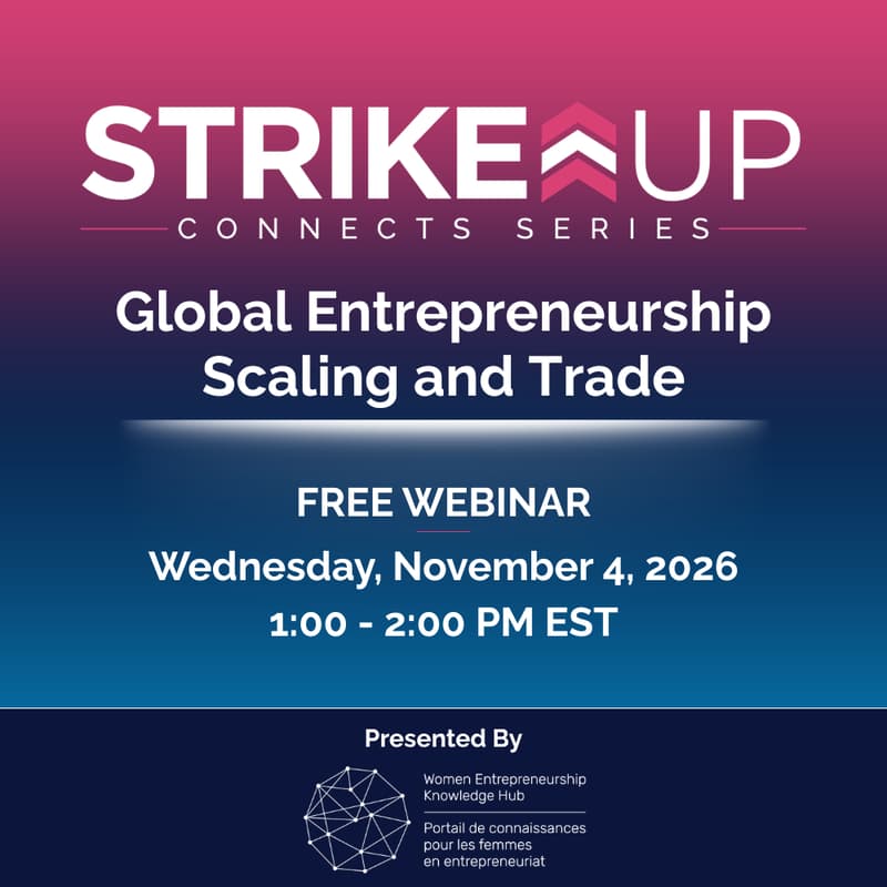 Cover Image for StrikeUP Connects: Global Entrepreneurship Scaling and Trade