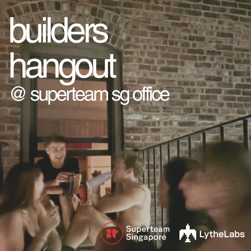 Cover Image for builders hangout @ superteams singapore