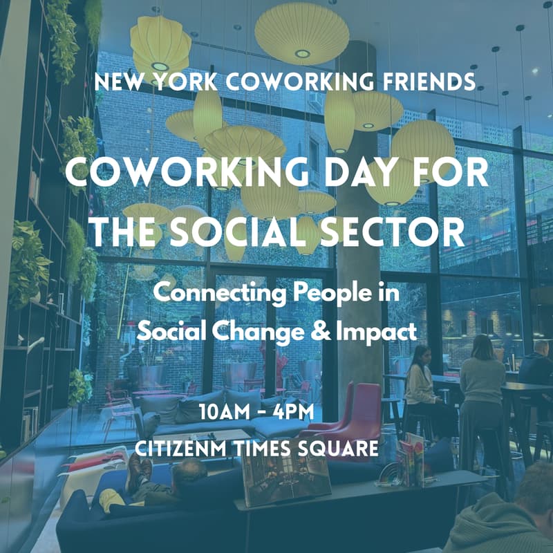 Cover Image for Coworking Day for the Social Sector: Connecting People in Social Change
