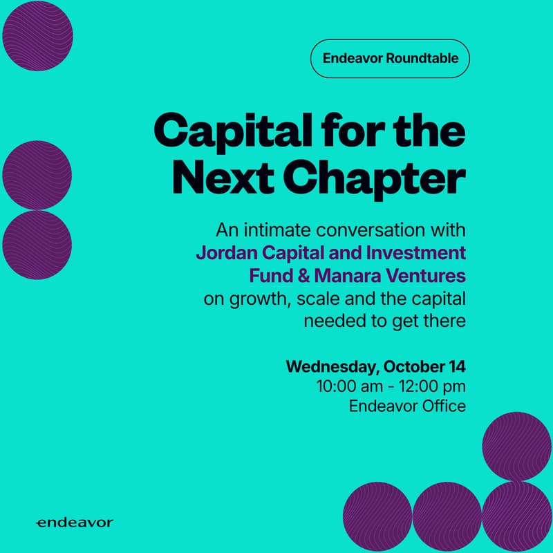 Cover Image for Endeavor Roundtable: Capital for the Next Chapter