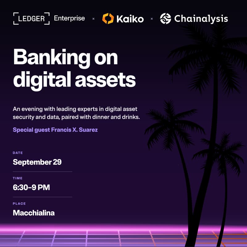 Cover Image for Banking on Digital Assets Dinner