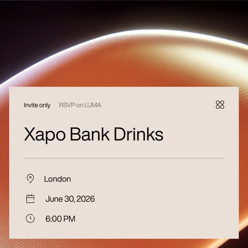 Cover Image for Xapo Bank Drinks