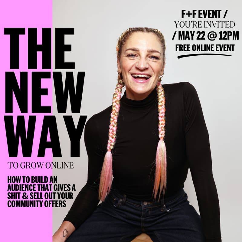 Cover Image for The NEW WAY to grow online (free)