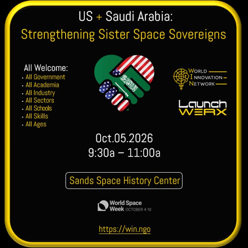 Cover Image for US + Saudi Arabia: Strengthening Sister Space Sovereigns