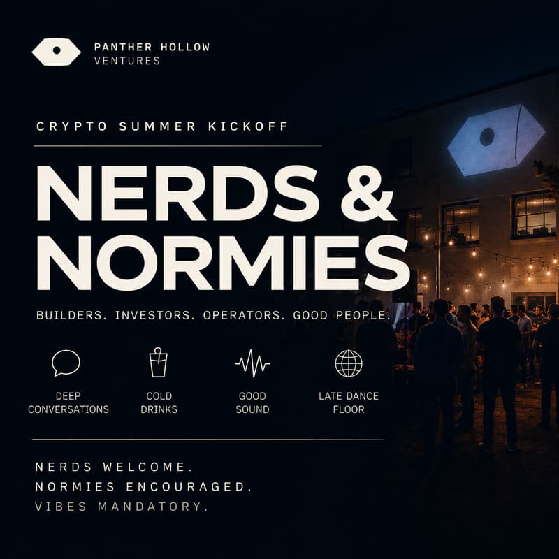 Cover Image for Nerds & Normies — Panther Hollow's Crypto Summer Kickoff