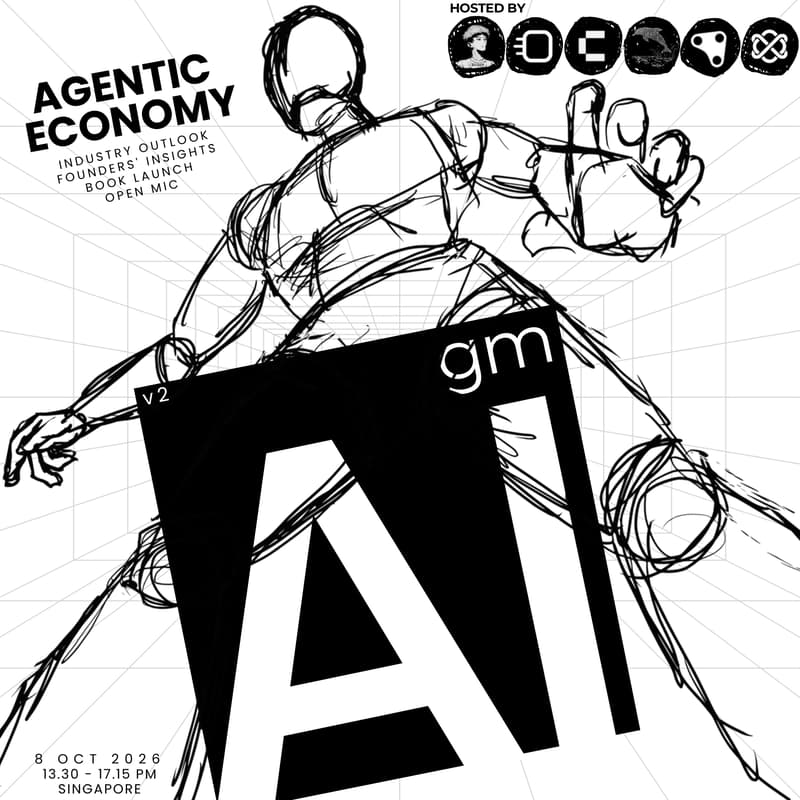 Cover Image for gm AI v2 Hosted by 0xJeff, BlockRun, CodecFlow, Dolphin, Kite, Reppo