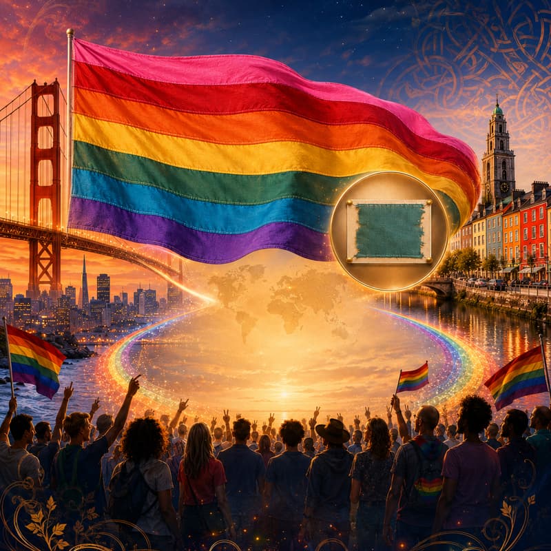 Cover Image for A Rainbow Bridge: Celebrating Pride from San Francisco to Cork