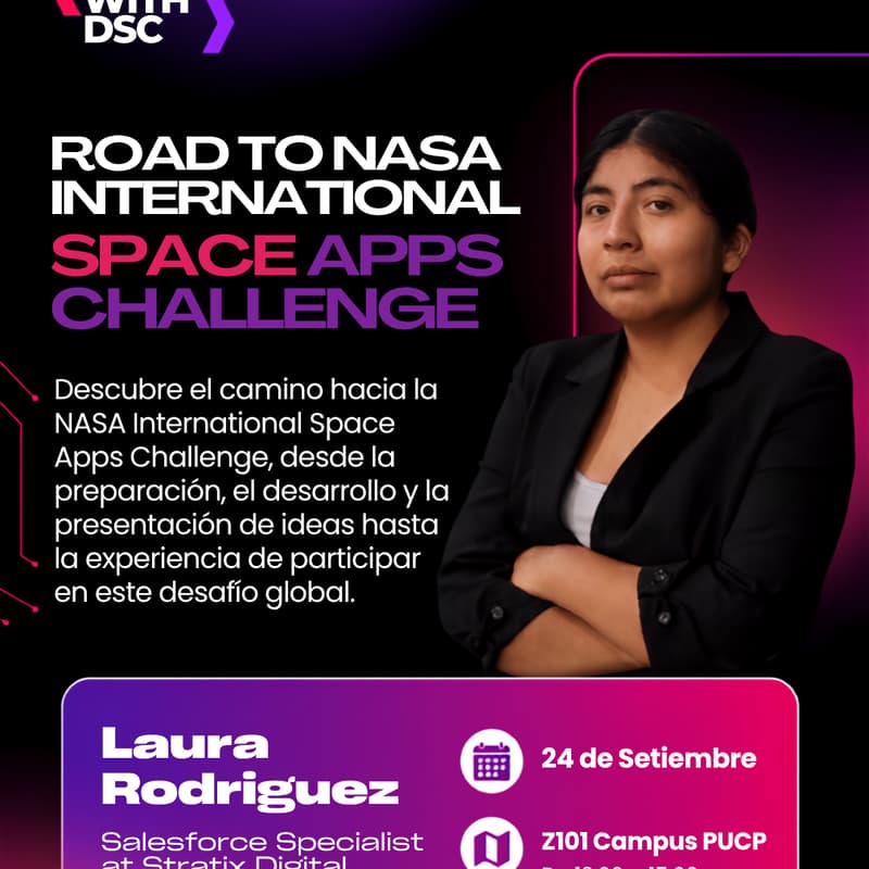 Cover Image for DE LA IDEA AL PITCH: Preparate para la próxima hackatón NASA INTERNATIONAL SPACE APPS CHALLENGE