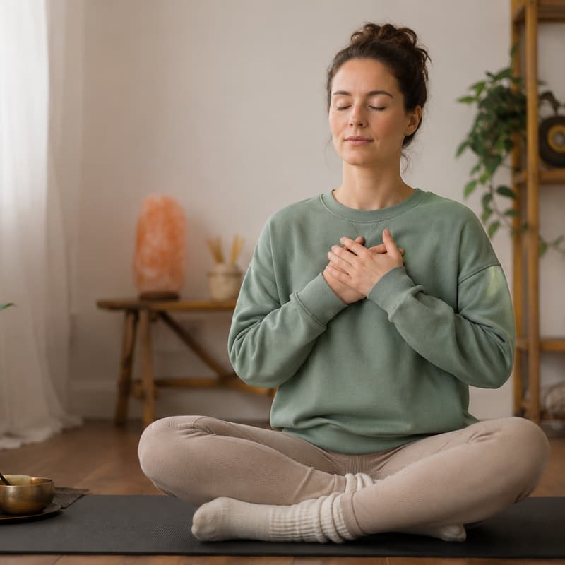Cover Image for Je ralentis et prends soin de moi avec la méditation de pleine conscience