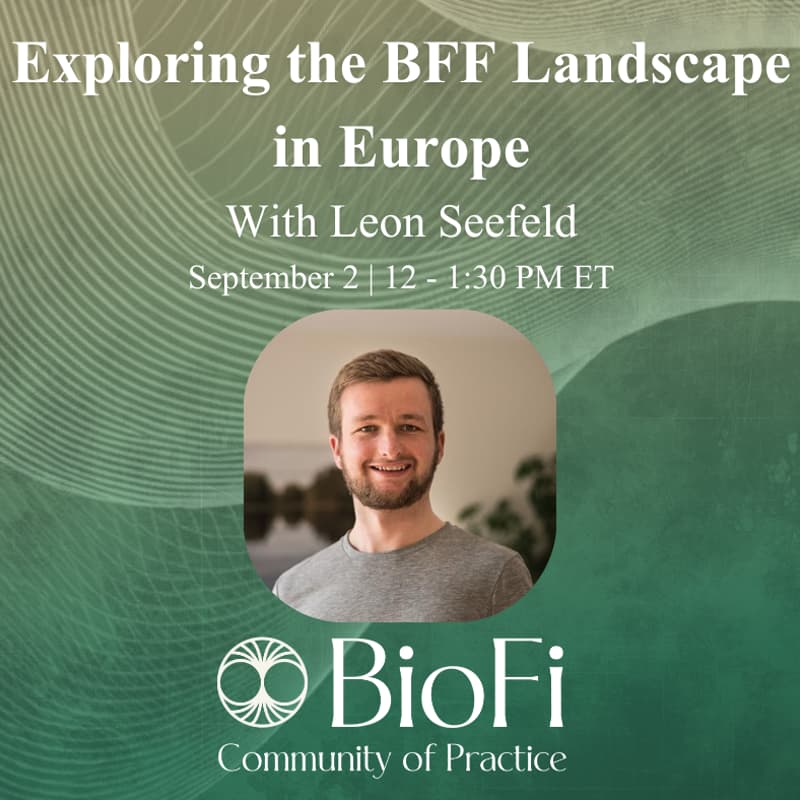 Cover Image for BioFi Deep Dive - Exploring the BFF Landscape in Europe with Leon Seefeld