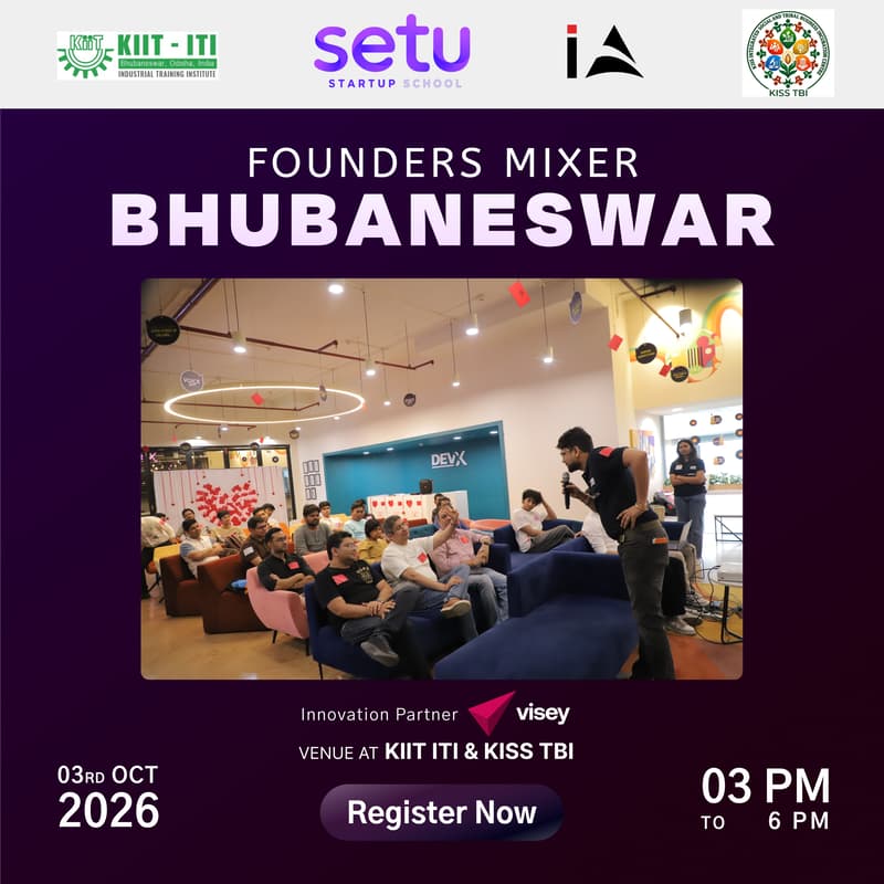 Cover Image for BHUBANESHWAR STARTUP MIXER