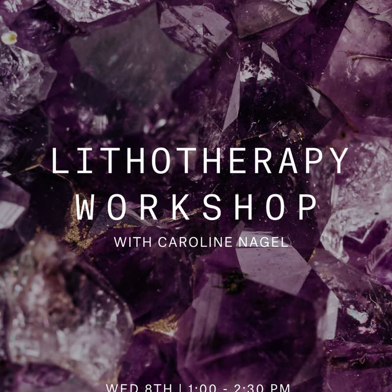 Cover Image for LITHOTHERAPY Workshop