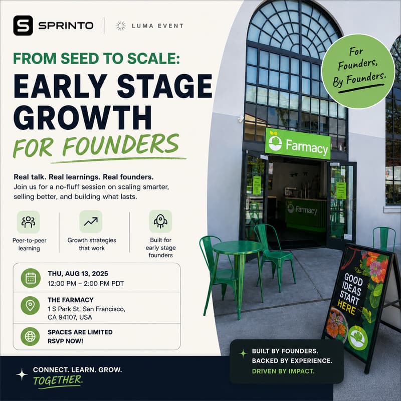 Cover Image for From Seed to Scale: Early Stage Growth for Founders