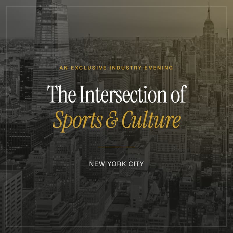 Cover Image for The Intersection of Sports & Culture – Industry Event