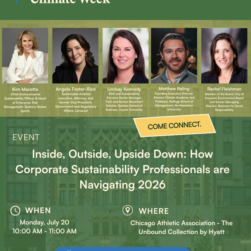 Cover Image for Inside, Outside, Upside Down: How Corporate Sustainability Professionals are Navigating 2026