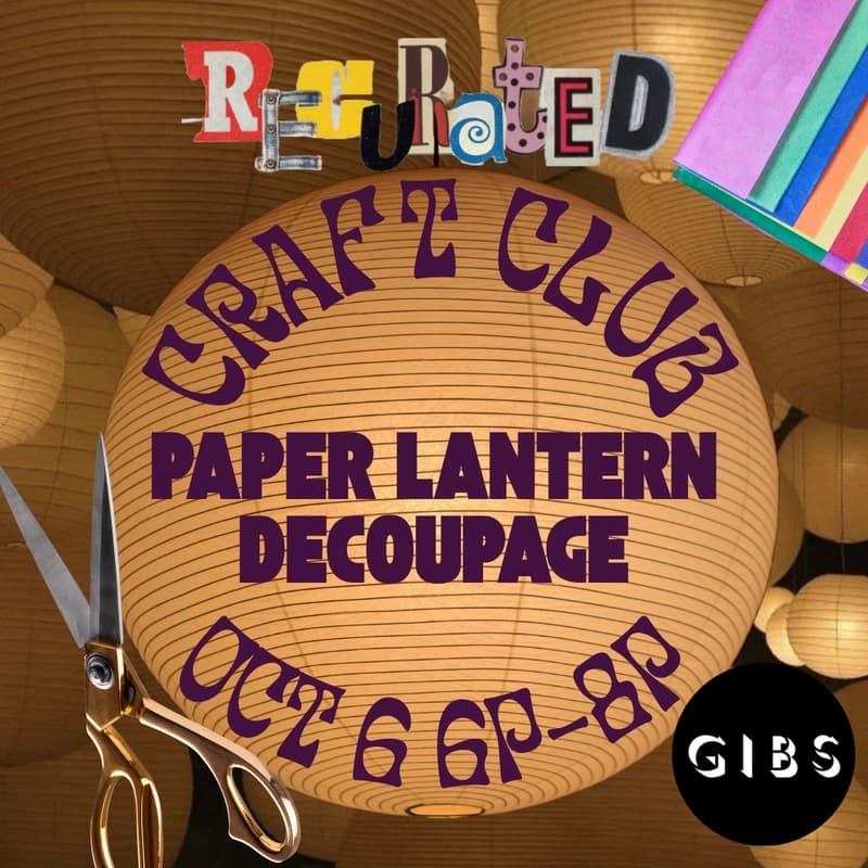 Cover Image for ReCurated Paper Lantern Decoupage