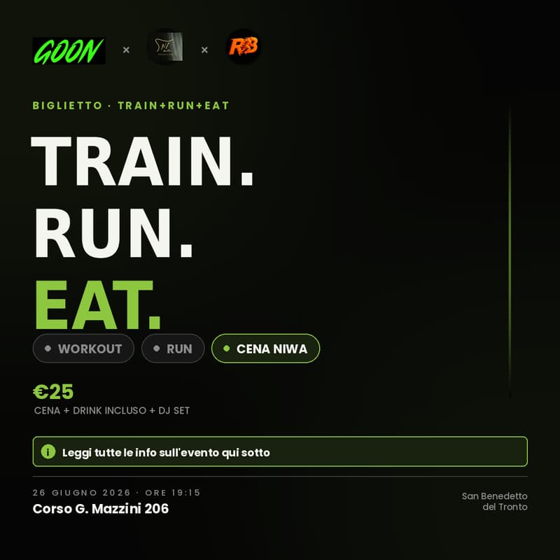 Cover Image for TRAIN.RUN.EAT. TOGETHER