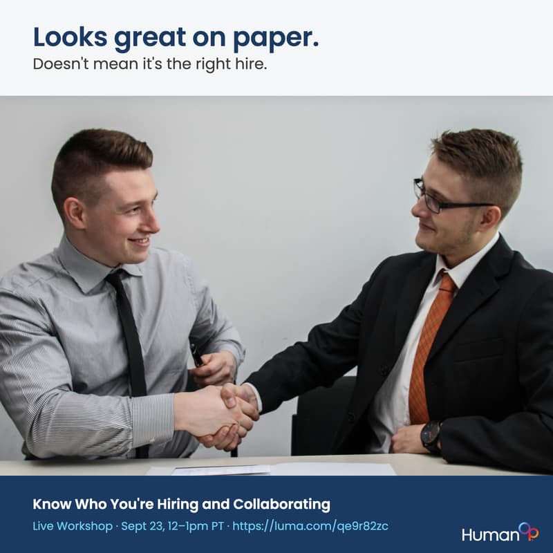 Cover Image for Know Who You're Hiring and Collaborating - Virtual Lunch & Learn