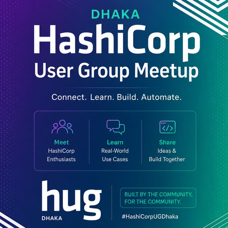Cover Image for Dhaka HashiCorp UG Meetup