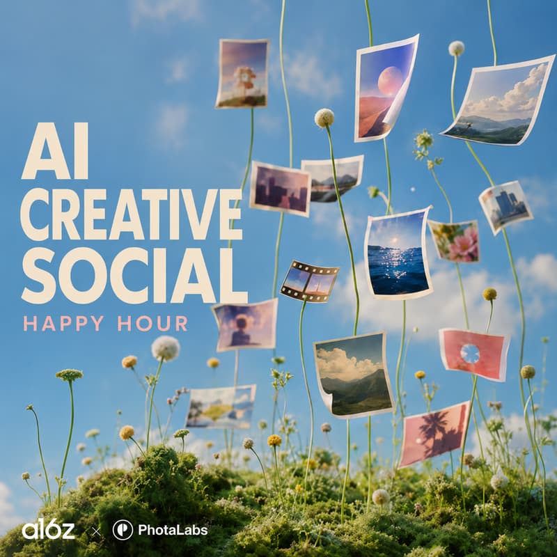Cover Image for AI Creative Social - hosted by a16z x Phota Labs