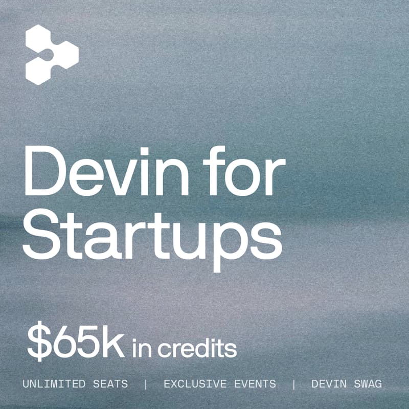 Cover Image for Devin for Startups Kickoff