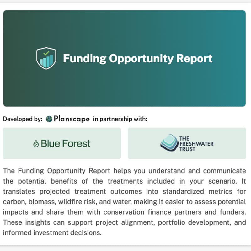 Cover Image for Planscape Funding Opportunity Report Launch