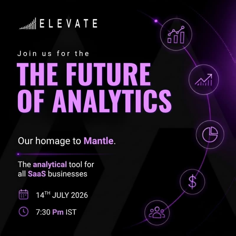 Cover Image for Elevate: The Future of SaaS Analytics