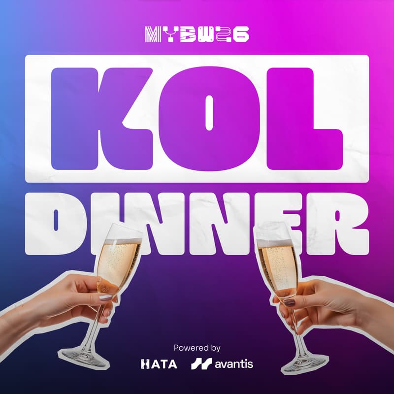 Cover Image for [MYBW26 Official] KOL Dinner (Private Event)