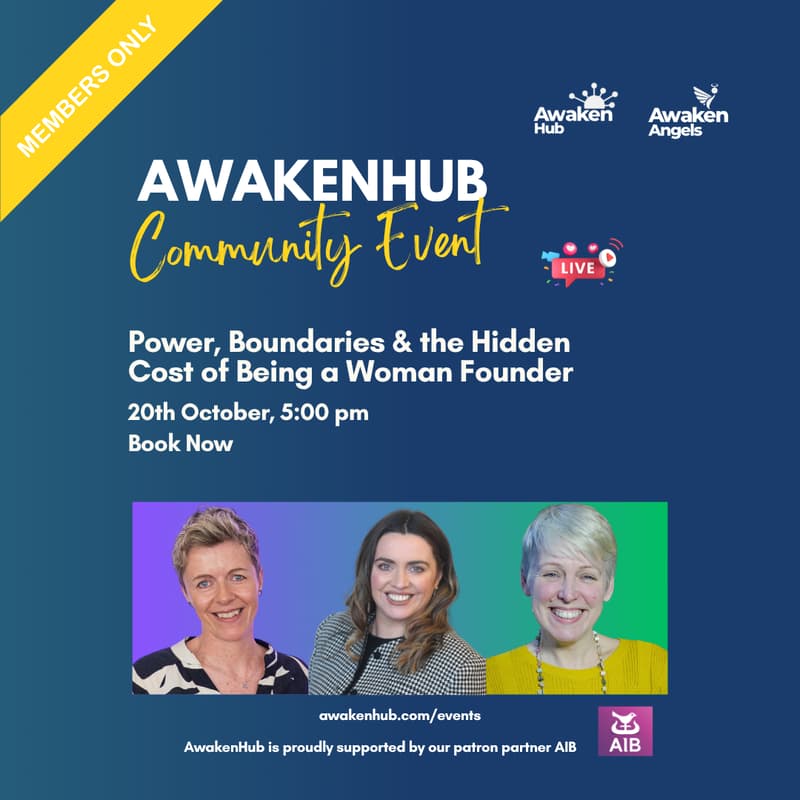 Cover Image for Power, Boundaries & the Hidden Cost of Being a Woman Founder.