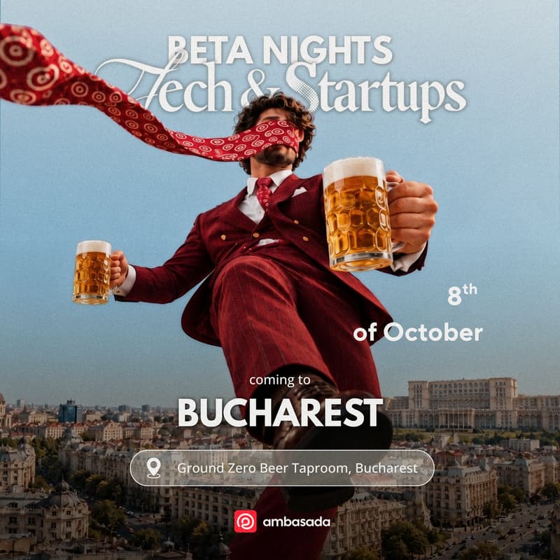 Cover Image for Beta Nights: Bucharest Chapter 🍺 #1