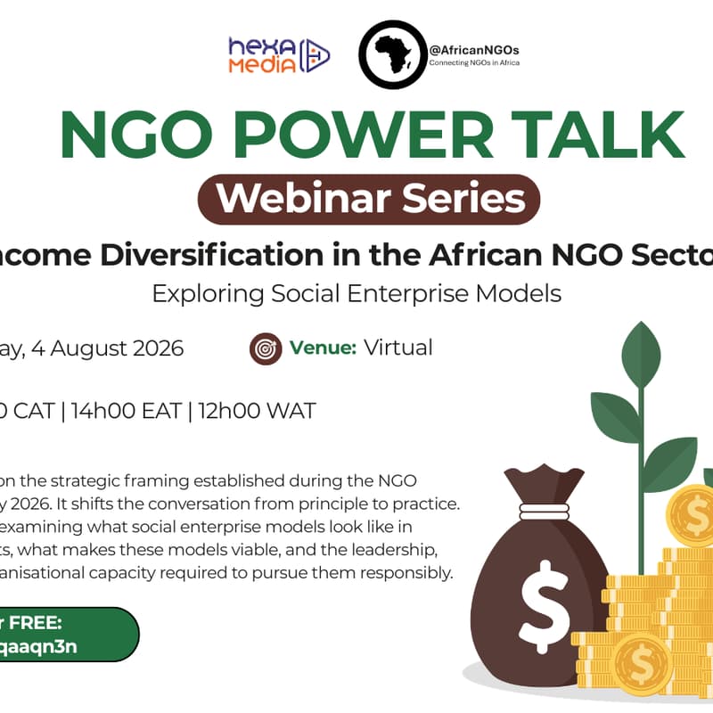 Cover Image for Income Diversification in the African NGO Sector – Exploring Social EnterpriseModels