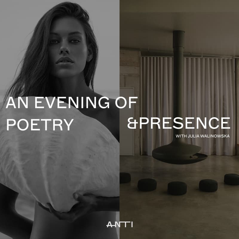 Cover Image for ANTIclub Invites Julia Walinowska for: An Evening of Poetry & Presence