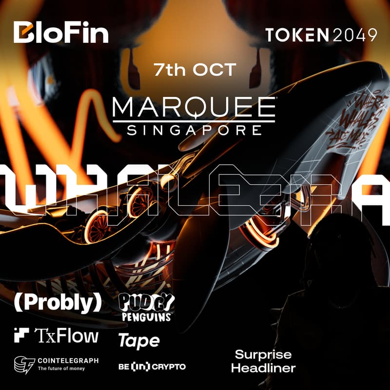Cover Image for BloFin WHALE3RA x TOKEN2049