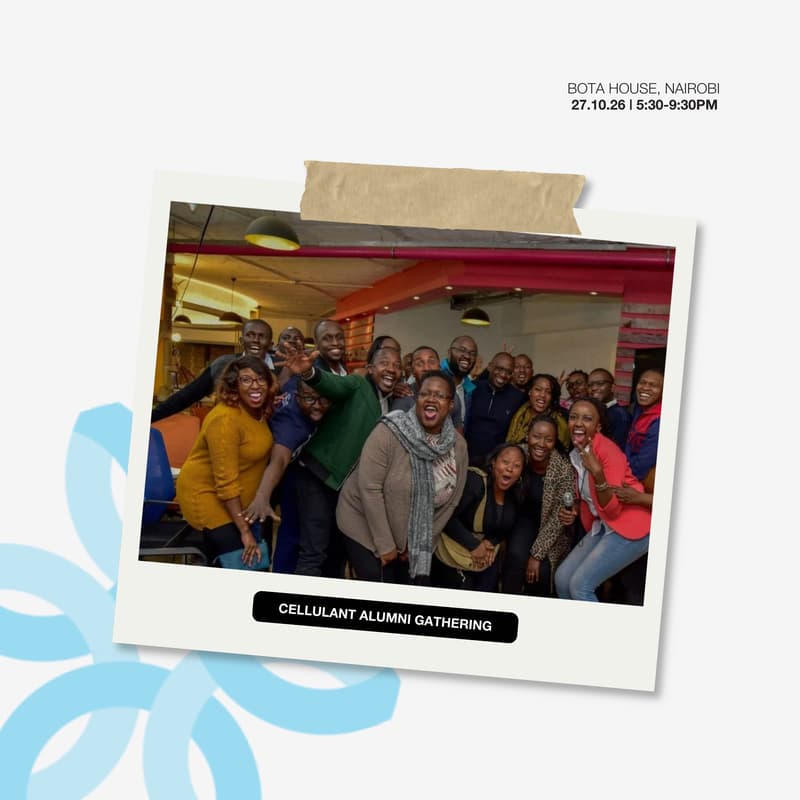 Cover Image for Cellulant Alumni Gathering | Hosted by Ken