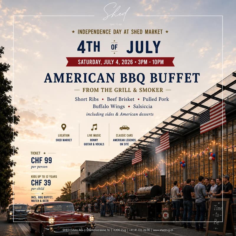 Cover Image for 4th of July — Independence Day at SHED Market