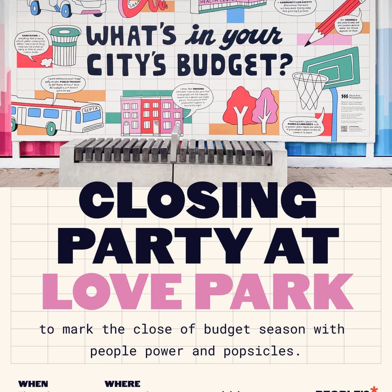 Cover Image for People's Budget Office Closing Party