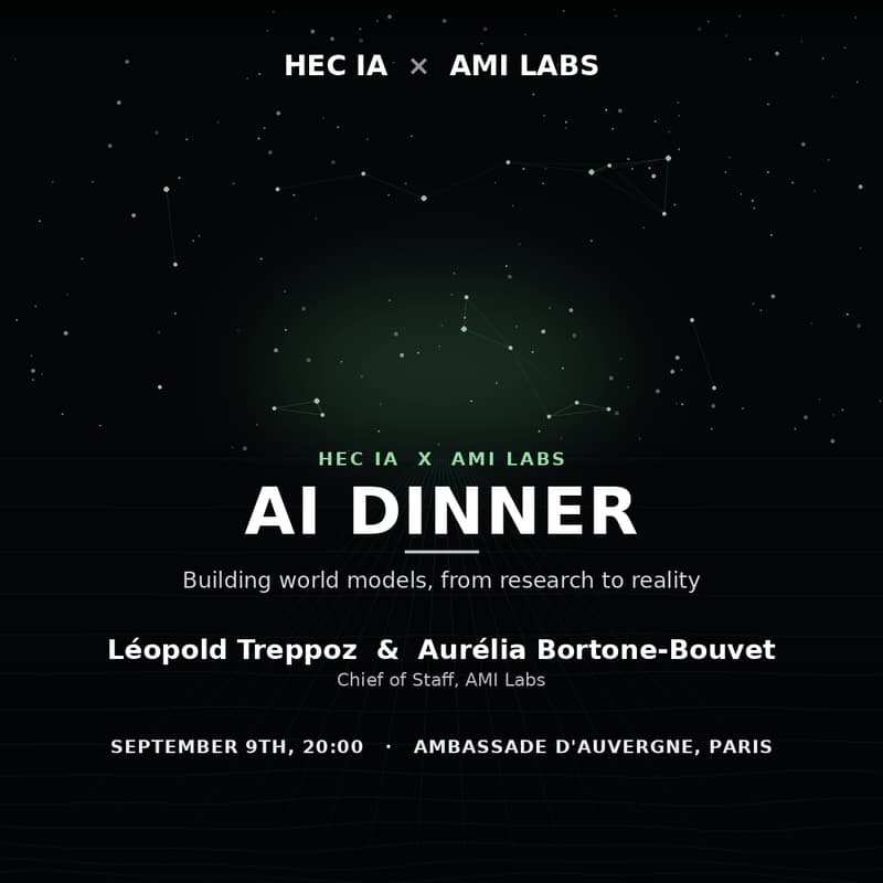 Cover Image for HEC IA X AMI Labs Dinner
