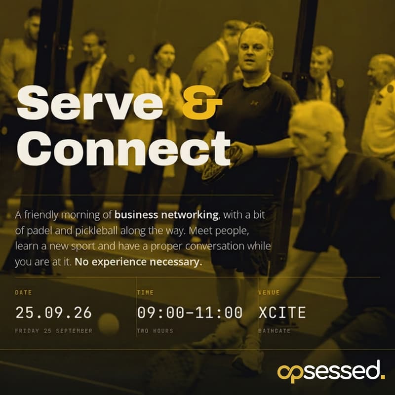 Cover Image for Serve & Connect - West Lothian Pickleball and Padel Networking