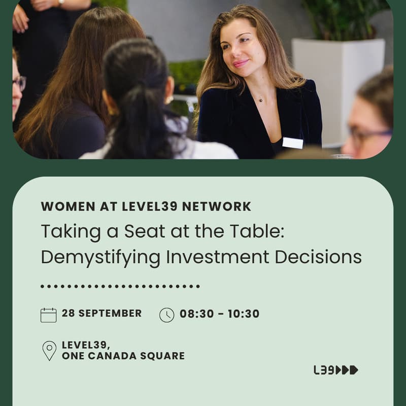 Cover Image for Taking a Seat at the Table: Demystifying Investment Decisions