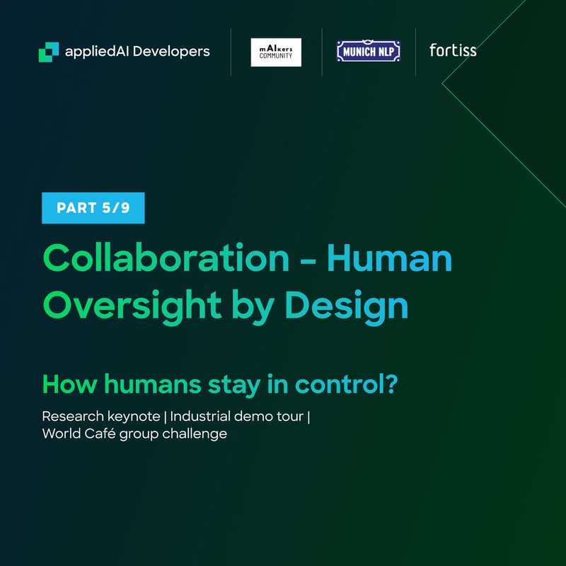 Cover Image for appliedAI Developers Meetup @ Munich