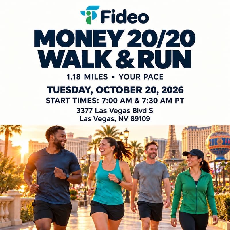 Cover Image for Fideo Intelligence: Money20/20 Walk & Run