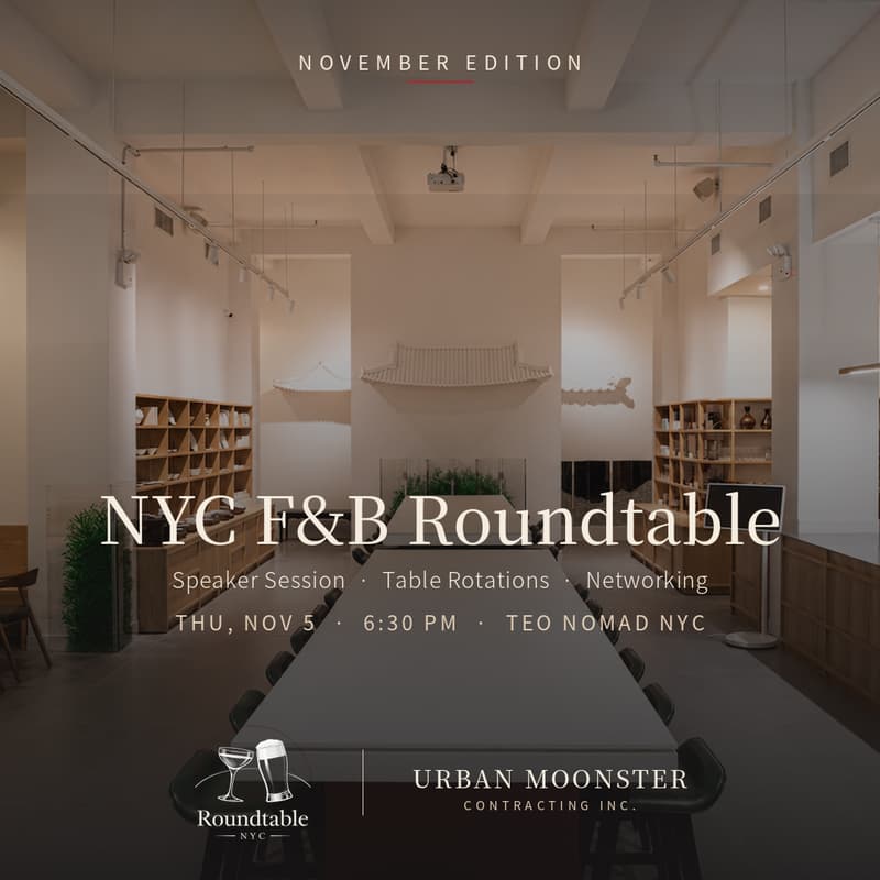 Cover Image for F&B Roundtable NYC