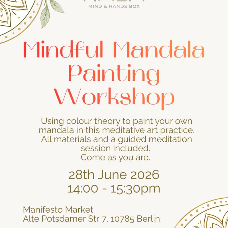 Cover Image for Mindful Mandala Painting Workshop