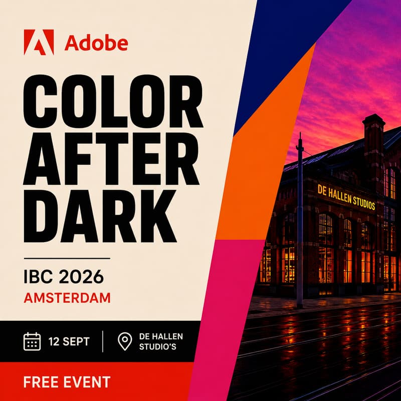 Cover Image for Adobe Color After Dark - Free Industry Mixer with Live Tech
