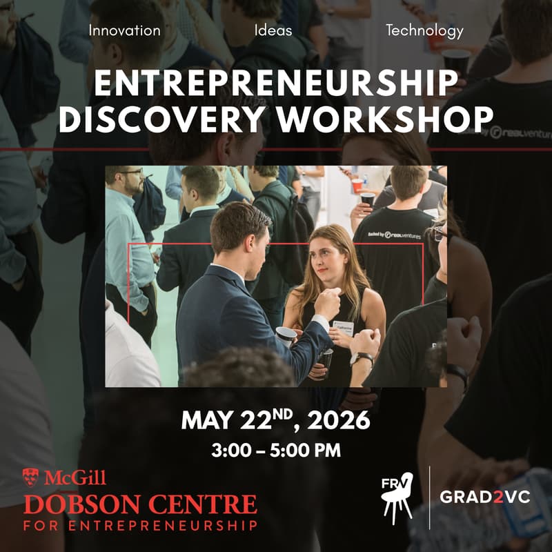 Cover Image for Entrepreneurship Discovery Workshop