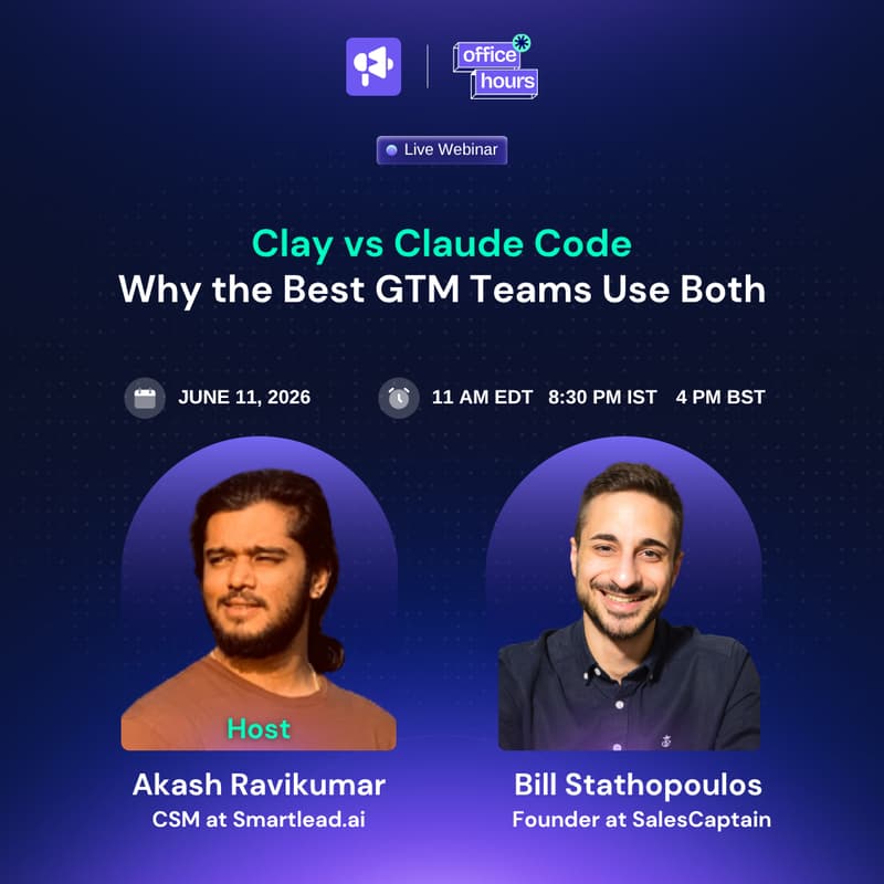 Cover Image for Clay vs Claude Code: Why the Best GTM Teams Use Both